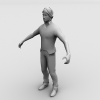 Sports Guy-角色人体-男人-VR/AR模型-3D城