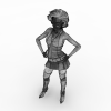 女人-角色人体-女人-VR/AR模型-3D城