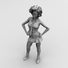 女人-角色人体-女人-VR/AR模型-3D城