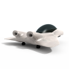 战斗机-飞机-军事飞机-VR/AR模型-3D城