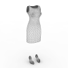 女式服装-文体生活-服装饰品-VR/AR模型-3D城
