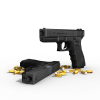 格洛克17手枪-军事-枪炮-VR/AR模型-3D城