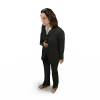 女人-角色人体-女人-VR/AR模型-3D城