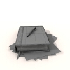 笔记本-文体生活-办公用品-VR/AR模型-3D城