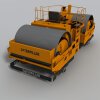 辊压路机压实工程车辆-汽车-其它-VR/AR模型-3D城
