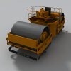 辊压路机压实工程车辆-汽车-其它-VR/AR模型-3D城