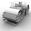 辊压路机压实工程车辆-汽车-其它-VR/AR模型-3D城