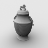 香炉-文体生活-艺术品-VR/AR模型-3D城