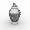 香炉-文体生活-艺术品-VR/AR模型-3D城