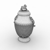 香炉-文体生活-艺术品-VR/AR模型-3D城