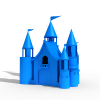 Art_000015城堡-袖珍&收藏-3D打印模型-3D城