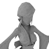 古代少女-角色人体-角色-VR/AR模型-3D城