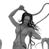 女人与巨兽-角色人体-角色-VR/AR模型-3D城