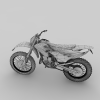 山地摩托车-汽车-摩托车-VR/AR模型-3D城