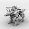 索斯机械兽-角色人体-角色-VR/AR模型-3D城