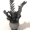 盆景-动植物-盆栽-VR/AR模型-3D城
