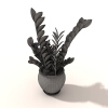 盆景-动植物-盆栽-VR/AR模型-3D城