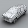 商务车-汽车-家用汽车-VR/AR模型-3D城