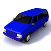 商务车-汽车-家用汽车-VR/AR模型-3D城
