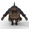 最终幻想中的怪-角色人体-角色-VR/AR模型-3D城