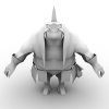 最终幻想中的怪-角色人体-角色-VR/AR模型-3D城