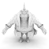 最终幻想中的怪-角色人体-角色-VR/AR模型-3D城