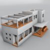 别墅-建筑-住宅-VR/AR模型-3D城
