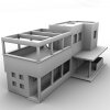 别墅-建筑-住宅-VR/AR模型-3D城