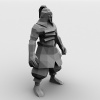 赤壁男壮士-角色人体-角色-VR/AR模型-3D城