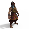 赤壁男壮士-角色人体-角色-VR/AR模型-3D城