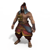 赤壁男壮士-角色人体-角色-VR/AR模型-3D城