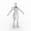 诛仙人物女-角色人体-角色-VR/AR模型-3D城