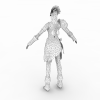 诛仙人物女-角色人体-角色-VR/AR模型-3D城