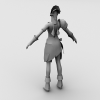 诛仙人物女-角色人体-角色-VR/AR模型-3D城
