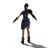 诛仙人物女-角色人体-角色-VR/AR模型-3D城