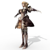 卓越公主套装-角色人体-角色-VR/AR模型-3D城