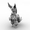 剑灵 灵族-角色人体-角色-VR/AR模型-3D城