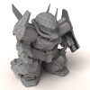 sd高达-角色人体-角色-VR/AR模型-3D城
