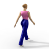 女人-角色人体-女人-VR/AR模型-3D城