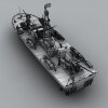 鱼雷艇-船舶-军事船舶-VR/AR模型-3D城