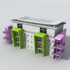 现代建筑的公寓楼-建筑-住宅-VR/AR模型-3D城