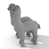 羊驼-动植物-哺乳动物-VR/AR模型-3D城