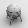 探测器-科技-航天卫星-VR/AR模型-3D城