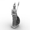 雅典娜-文体生活-艺术品-VR/AR模型-3D城