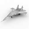 sukhoi-飞机-军事飞机-VR/AR模型-3D城