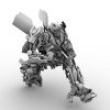 变形金刚大黄蜂-角色人体-角色-VR/AR模型-3D城
