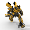 变形金刚大黄蜂-角色人体-角色-VR/AR模型-3D城