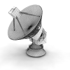 卫星信号塔-科技-航天卫星-VR/AR模型-3D城