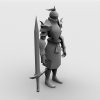 骷髅将军-角色人体-角色-VR/AR模型-3D城