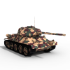 T34-85中型坦克-汽车-军事汽车-VR/AR模型-3D城